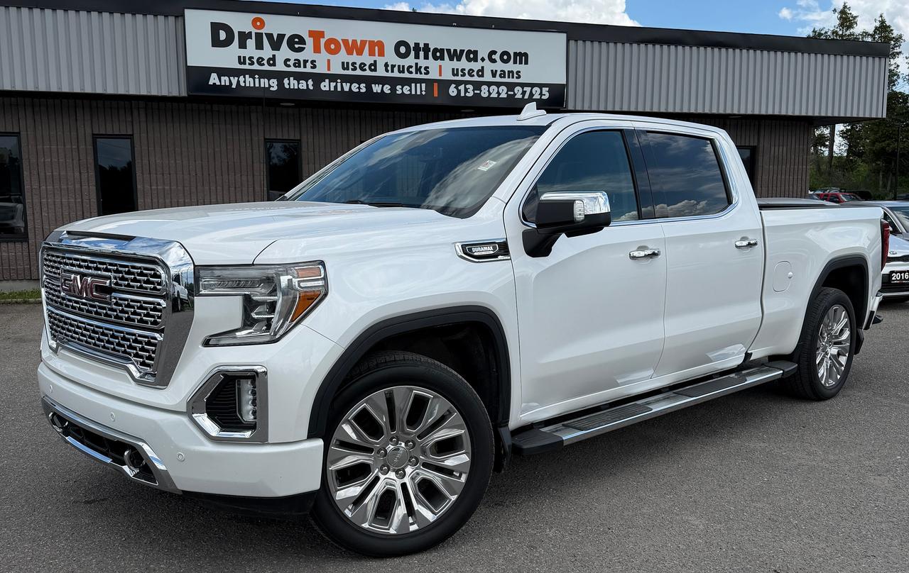 <p data-start=0 data-end=581><strong data-start=0 data-end=80>2020 GMC SIERRA 1500 DENALI &ndash; LUXURIOUS, POWERFUL & REFINED FULL-SIZE TRUCK!</strong><br data-start=80 data-end=83>LIKE NEW &ndash; PREMIUM DENALI QUALITY, SMOOTH RIDE & COMMANDING ROAD PRESENCE!<br data-start=157 data-end=160 data-is-only-node=>POWERFUL DIESEL DURAMAX ENGINE&nbsp; + 4X4&nbsp; &ndash; STRONG, CONFIDENT & BUILT FOR WORK OR PLAY!<br data-start=234 data-end=237>DENALI TRIM FULLY LOADED WITH PREMIUM FEATURES: HEATED & VENTILATED LEATHER SEATS, BACKUP CAMERA, NAVIGATION, BLUETOOTH, TOUCHSCREEN DISPLAY, BOSE PREMIUM AUDIO, KEYLESS ENTRY & PUSH-BUTTON START!<br data-start=468 data-end=471>PERFECT FOR WORK, FAMILY OR LUXURY DAILY DRIVING &ndash; BOLD, COMFORTABLE & DEPENDABLE!<br data-start=553 data-end=556>EASY FINANCING AVAILABLE!</p><p data-start=583 data-end=624><strong data-start=583 data-end=624>ADVERTISED PRICE IS OUR FINANCE PRICE</strong></p><p data-start=626 data-end=840 data-is-last-node= data-is-only-node=><strong data-start=626 data-end=687>DRIVETOWNOTTAWA.COM &ndash; COME VISIT US / VENEZ NOUS VISITER!</strong><br data-start=687 data-end=690>TAXES AND LICENSING EXTRA. SEE DRIVETOWNOTTAWA.COM FOR CASH PRICE FINANCING CHARGES APPLY (BANK FEES, PPSA, INTEREST). QUEBEC SAFETY FEE APPLICABLE.</p>