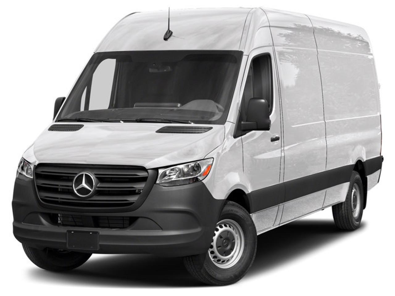 Comfort Package1, Comfort Package Seat Addition., Driver Convenience Package, MBUX Package, Stabilization Level Ii, High Roof, Cargo Partition W/1 Window, Electrically Heated Windshield, Interior Rear View Mirror, Rear View Camera (Head Unit Display), Rear Window Defroster, Backup Alarm, Trailer Hitch, Steel Wheels Special Paint Finish, Assist Handle W/Partition, Luxury Interior Trim, Wheel House Covering, Wood Floor W/6 D-Rings, Right Sliding Door Full Paneling, Hinged Rear Doors Full Paneling, Storage Compartment W/Net In Rear Doors, Passenger Side 2Nd Row Fixed Window, Windows In Rear Doors, Arctic White, Black, Maturin Fabric Upholstery, Wheels: 6.5J X 16 Steel