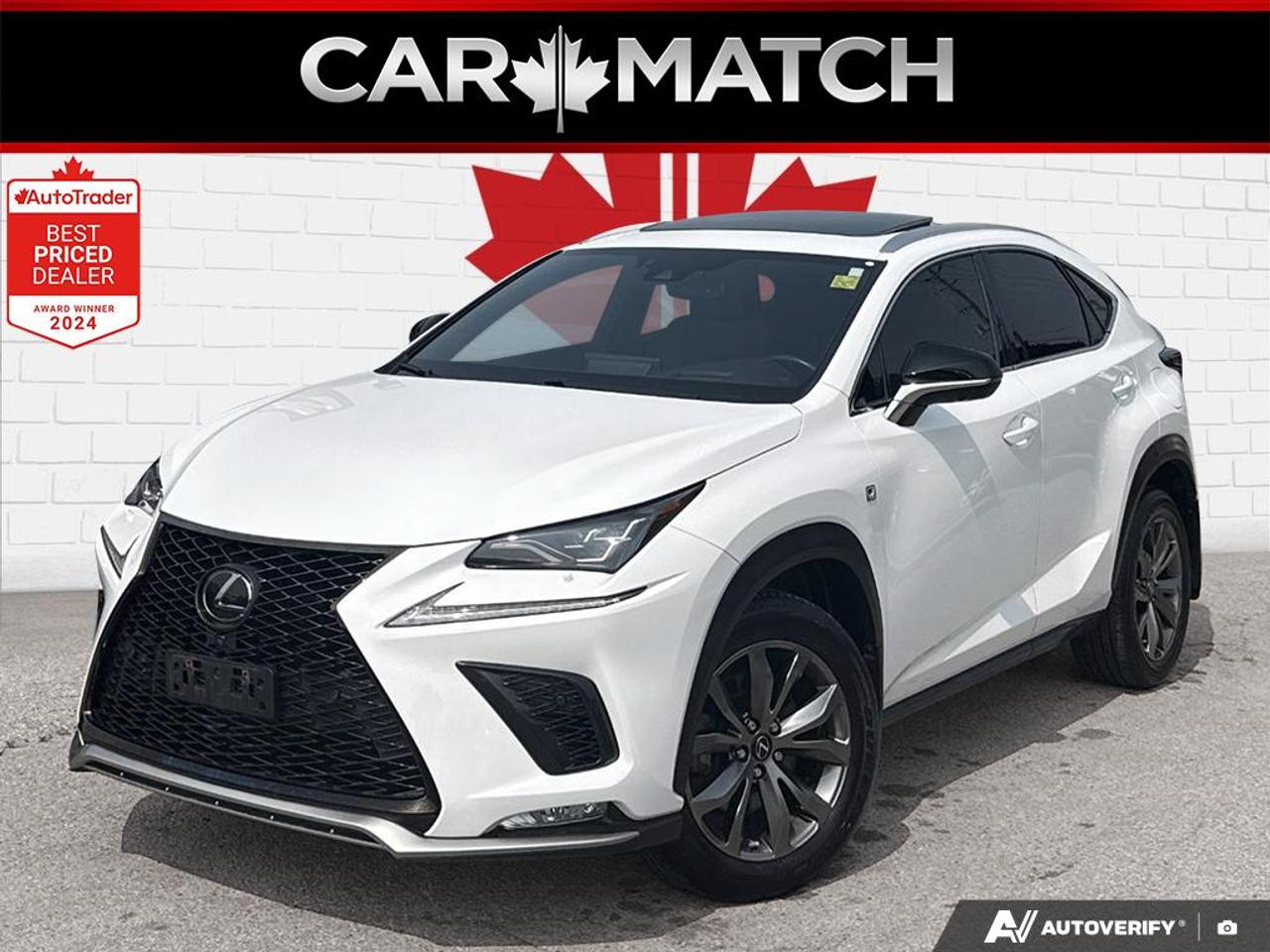 2020 Lexus NX NX300 FSPORT / NO ACCIDENTS / LEATHER / ROOF / NAV Photo0