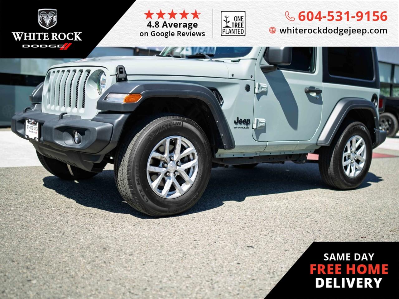 Used 2023 Jeep Wrangler SPORT for sale in Surrey, BC