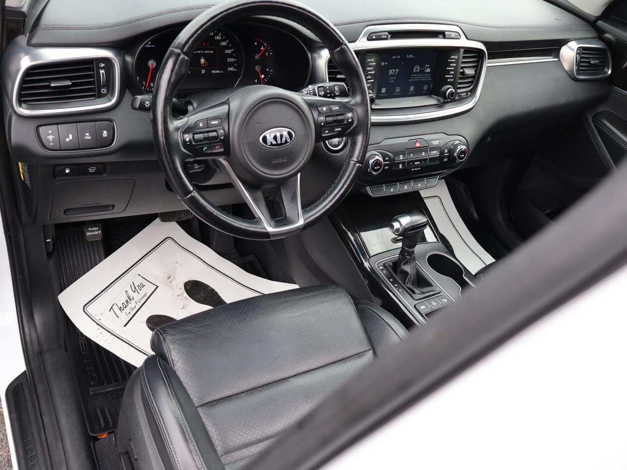 2018 Kia Sorento EX V6 AWD CERTIFIED *ACCIDENT FREE*SERVICE RECORDS* CAMERA BLUETOOTH LEATHER HEATED SEATS CRUISE ALLOYS Photo