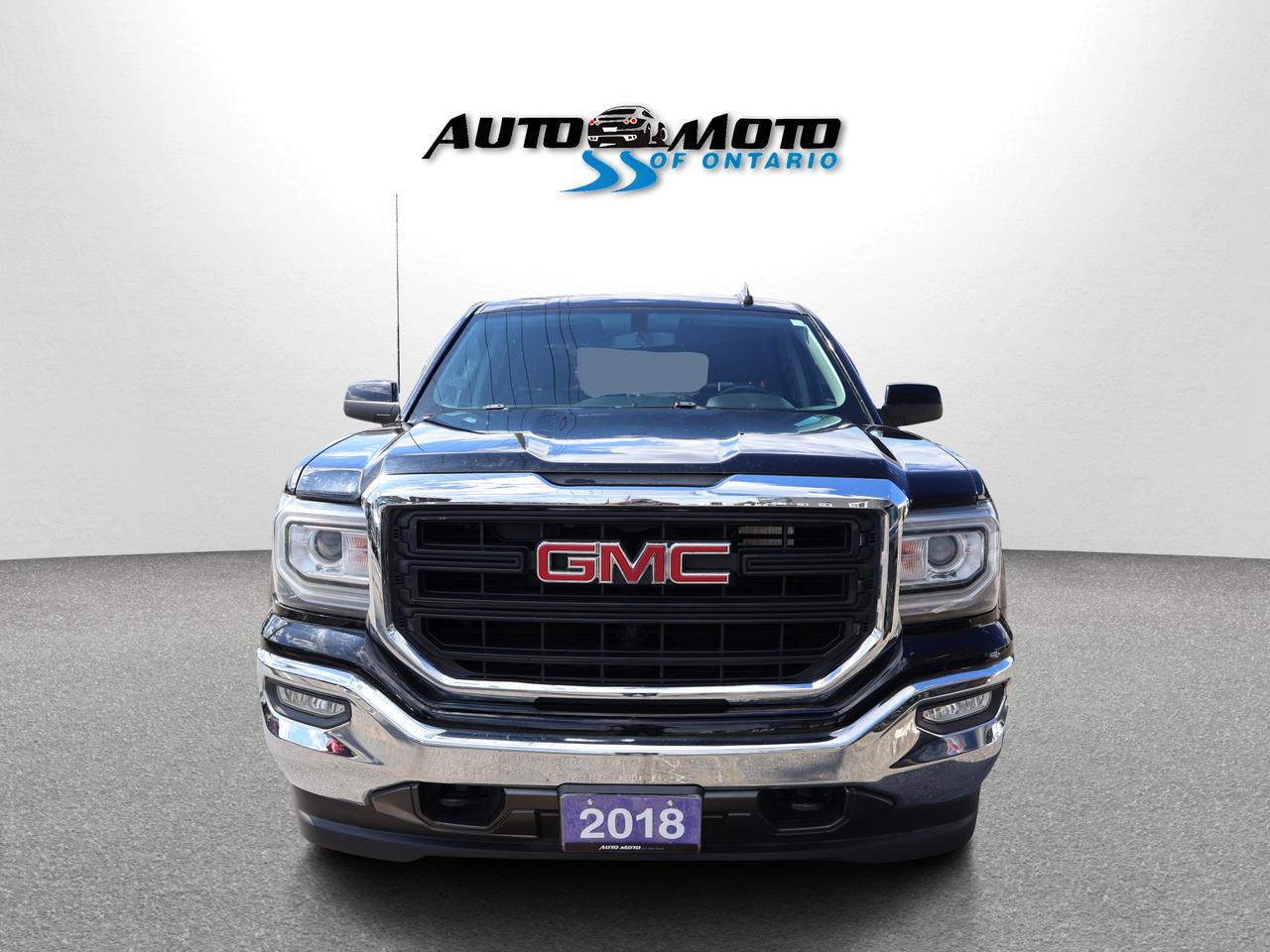 2018 GMC Sierra 1500 V8 SLE CREW 4WD CERTIFIED *CHEVROLET MAINTAIN* CAMERA BLUETOOTH CRUISE ALLOYS Photo