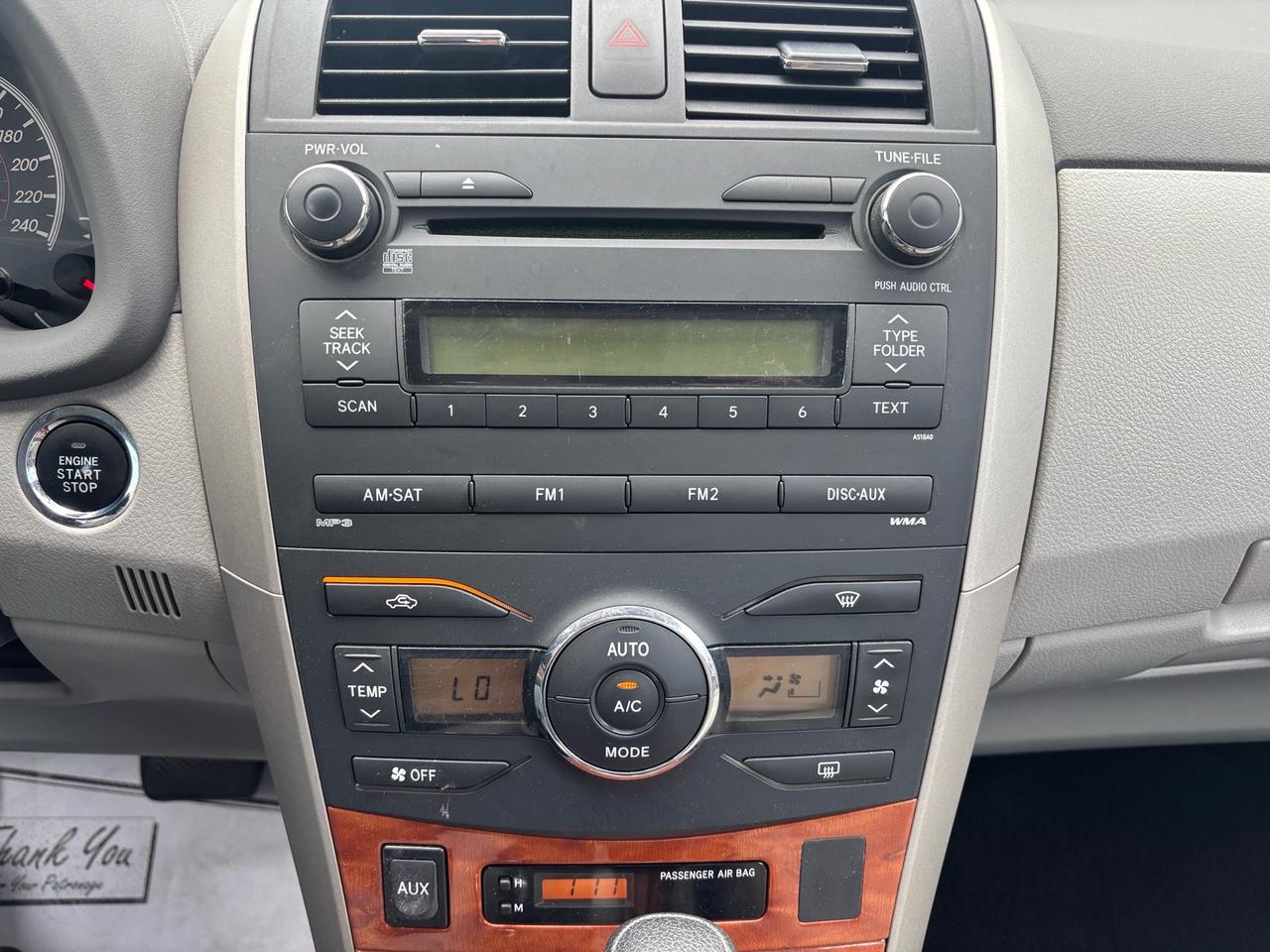 2010 Toyota Corolla 4DR SDN AUTO CE Photo