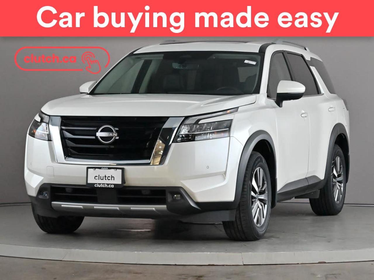 Electric Parking Brake, Brake Assist, Power Tailgate/Hatch and more!<br> <br>Clutch is the largest online used car retailer in Canada, delivering a seamless, hassle-free car-buying experience to drivers everywhere. Shop thousands of used cars online, get the right one delivered to your door, and enjoy peace of mind with our 10-Day Money-Back Guarantee. How sweet is that? To learn more, visit clutch.ca.<br> <br>The top features for this car include:<br> <br>Auto Stop/Start<br>Electric Parking Brake<br>Brake Assist<br>Power Tailgate/Hatch<br>Auto Dimming Rearview Mirror<br>Front Heated Seats<br>Power Lumbar Support<br>Folding Rear Seats<br>Rear Heated Seats<br>Manual Fold-Into-Floor Third Row Seat<br>Synthetic Leather Seats<br>Driver Seat Memory System<br>Climate Control<br>Dual Zone Front Climate Control<br>Rear Climate Control<br>Rear Climate Vents<br>Speed-Sensitive Volume<br>Bluetooth Music<br>Touchscreen Display<br>GPS Navigation<br>Cruise Control<br>Adaptive Cruise Control<br>Integrated Garage Door Opener<br>12V Outlet<br>Hands Free Device Connectivity<br>Apple CarPlay<br>Android Auto<br>Wireless Charging<br>USB Input<br>Keyless Entry<br>Push Button Start<br>Passive Keyless Entry<br>Keyfob Remote Start<br>Front View Camera<br>Rear Seat Reminder<br>Lane Departure Warning<br>Active Lane Keep Assistance<br>Blindspot Sensors<br>Forward Collision Mitigation<br>Rear Collision Warning<br>Rear Collision Mitigation<br>Pedestrian Detection<br>Heated Steering Wheel<br>Rear Window Defroster<br>Panoramic Sunroof<br>Hill Assistance<br>Automatic High Beams<br>Rear View Camera<br>Parking Sensors<br>Rear Parking Sensors<br>Power Driver Seat<br>Power Passenger Seat<br>360 Camera<br>App Remote Start<br> <br>Seamless home delivery - Delivery to your door in a matter of days. Available on select packages.<br> <br>Try it out for 10 days - If you do not like it, we will take it back. <br> <br>Quality assured - All cars go through our rigorous 210-point inspection and reconditioning process.<br> <br>Peace of mind - Warranty and protection plans available.<br> <br>Haggle-free - No haggling or hard sells.<br> <br>100% Transparency - Full inspection reports on every car, including high-res photography and a free Carfax report.<br> <br>Listed price is for cash purchase only and does not include taxes, Shipping Fees (if applicable), Delivery Fees (if applicable), government licensing fees.<br> <br>Previous Provincial Registrations:<br>Ontario<br> <br>Stock # 112124