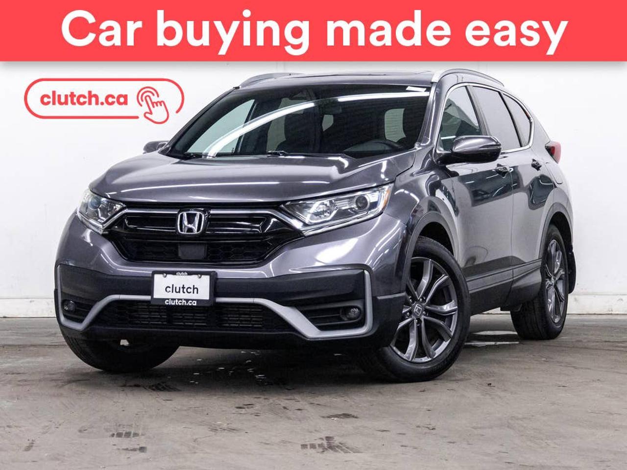 Electric Parking Brake, Brake Assist, Power Tailgate/Hatch and more!<br> <br>Clutch is the largest online used car retailer in Canada, delivering a seamless, hassle-free car-buying experience to drivers everywhere. Shop thousands of used cars online, get the right one delivered to your door, and enjoy peace of mind with our 10-Day Money-Back Guarantee. How sweet is that? To learn more, visit clutch.ca.<br> <br>The top features for this car include:<br> <br>Auto Stop/Start<br>Electric Parking Brake<br>Brake Assist<br>Power Tailgate/Hatch<br>Front Heated Seats<br>Power Lumbar Support<br>Folding Rear Seats<br>Climate Control<br>Dual Zone Front Climate Control<br>Rear Climate Vents<br>Speed-Sensitive Volume<br>Bluetooth Music<br>Touchscreen Display<br>Cruise Control<br>Adaptive Cruise Control<br>Integrated Garage Door Opener<br>12V Outlet<br>Hands Free Device Connectivity<br>Apple CarPlay<br>Android Auto<br>USB Input<br>Keyless Entry<br>Push Button Start<br>Passive Keyless Entry<br>Keyfob Remote Start<br>Lane Departure Warning<br>Forward Collision Mitigation<br>Pedestrian Detection<br>Driver Attention Alert<br>Heated Steering Wheel<br>One-Touch Windows<br>Rear Window Defroster<br>Sunroof<br>Hill Assistance<br>Automatic High Beams<br>Rear View Camera<br>Power Driver Seat<br> <br>Seamless home delivery - Delivery to your door in a matter of days. Available on select packages.<br> <br>Try it out for 10 days - If you do not like it, we will take it back. <br> <br>Quality assured - All cars go through our rigorous 210-point inspection and reconditioning process.<br> <br>Peace of mind - Warranty and protection plans available.<br> <br>Haggle-free - No haggling or hard sells.<br> <br>100% Transparency - Full inspection reports on every car, including high-res photography and a free Carfax report.<br> <br>Listed price is for cash purchase only and does not include taxes, Shipping Fees (if applicable), Delivery Fees (if applicable), government licensing fees.<br> <br>Previous Provincial Registrations:<br>Quebec<br> <br>Stock # 112134