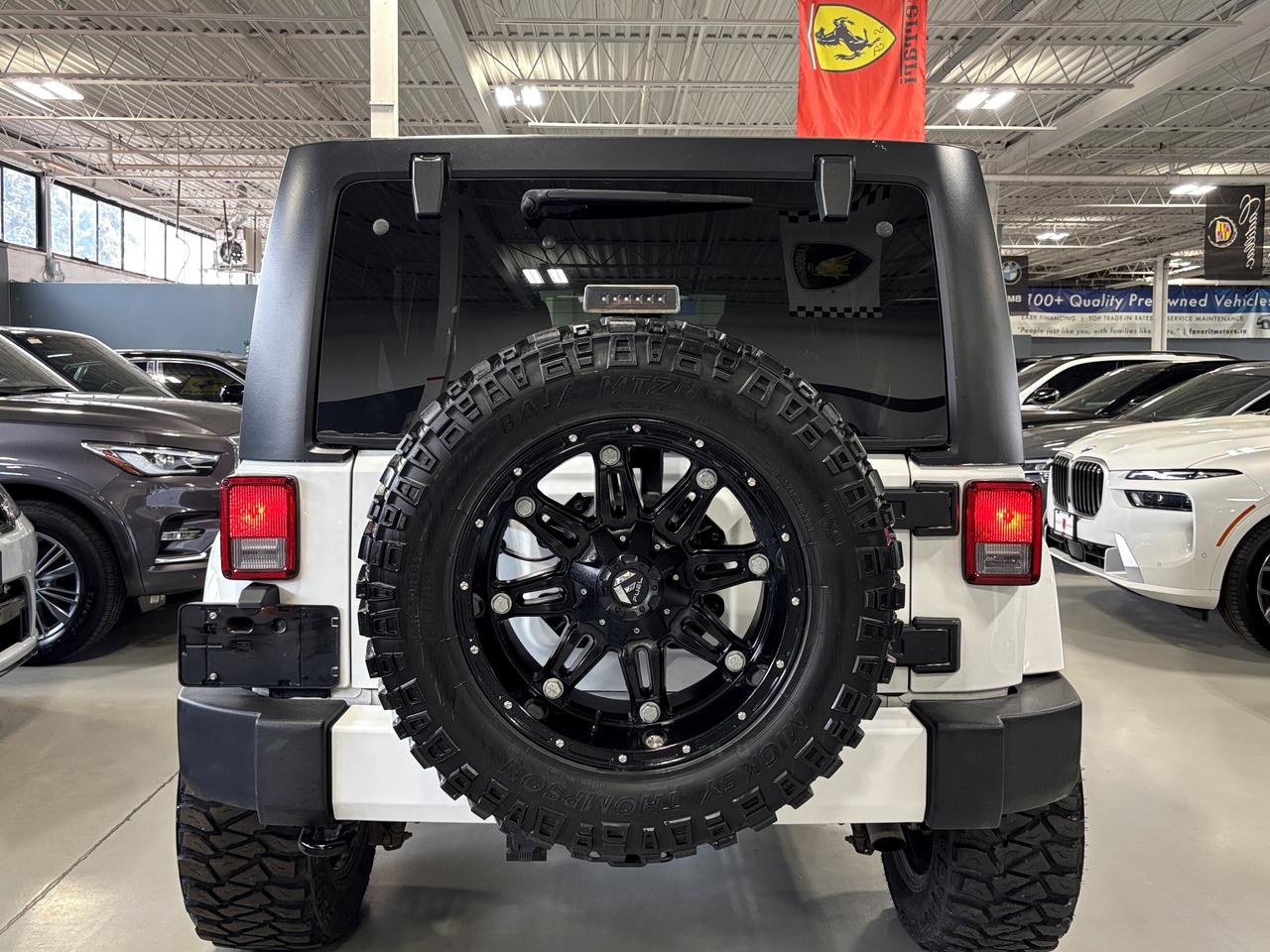 2016 Jeep Wrangler Unlimited Sahara|4X4|V6|MANUAL|NAV|ALPINE|FUELWHEELS|MICKEYS Photo