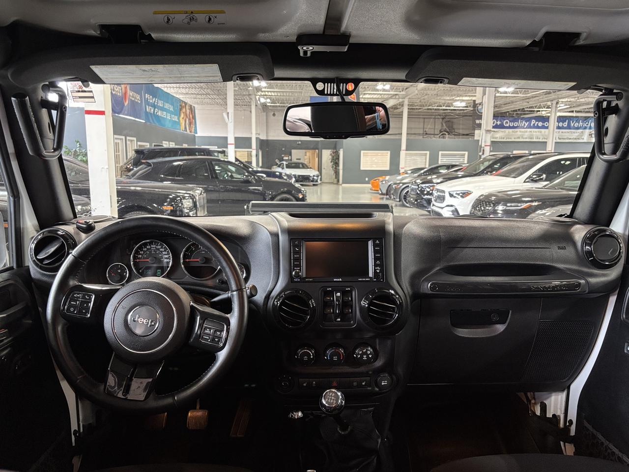 2016 Jeep Wrangler Unlimited Sahara|4X4|V6|MANUAL|NAV|ALPINE|FUELWHEELS|MICKEYS Photo