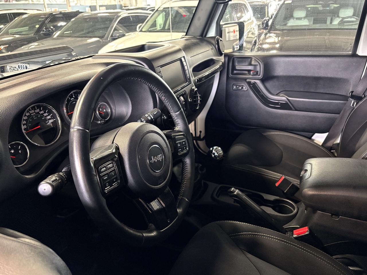 2016 Jeep Wrangler Unlimited Sahara|4X4|V6|MANUAL|NAV|ALPINE|FUELWHEELS|MICKEYS Photo