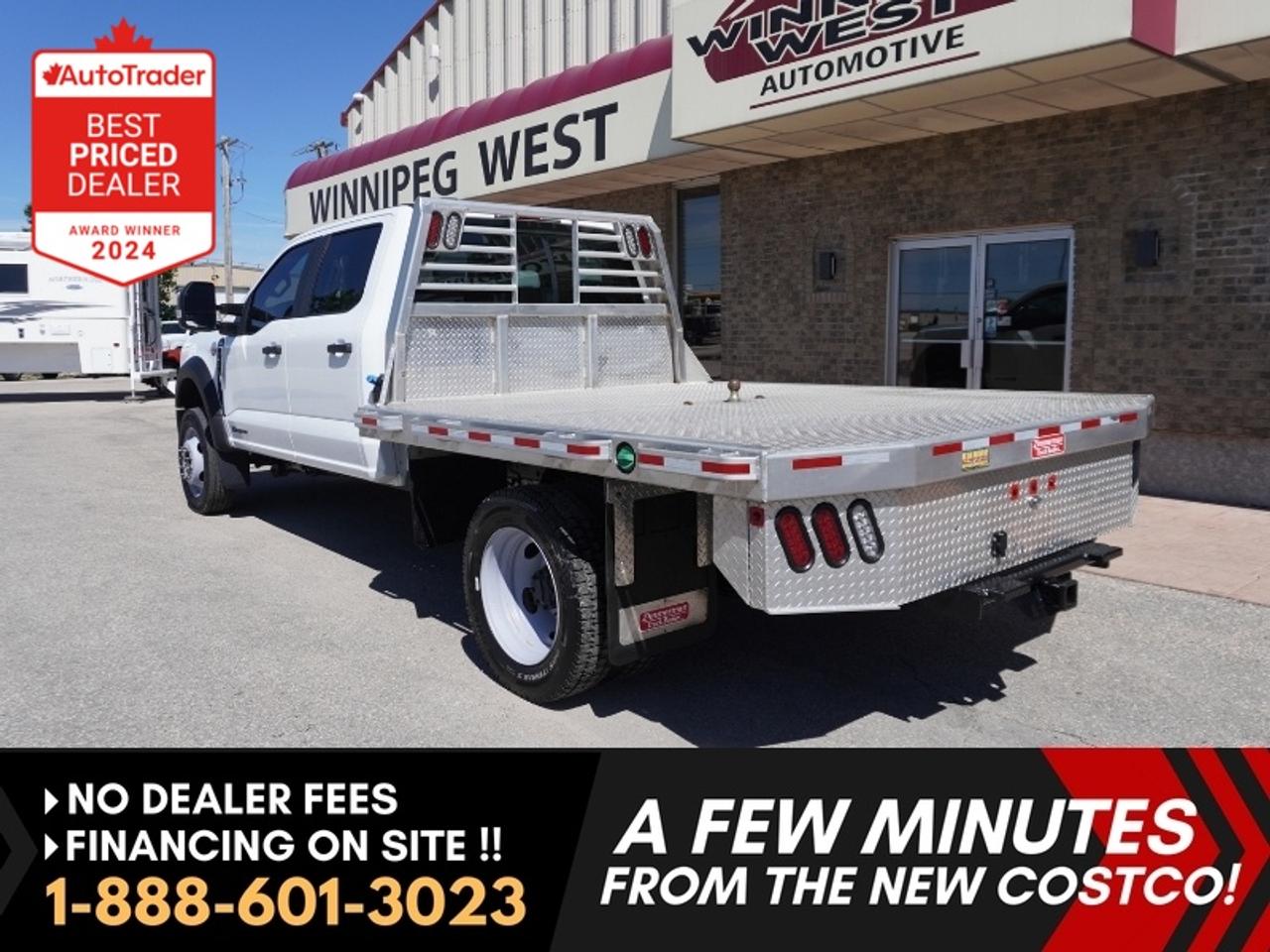 Used 2025 Ford F-550 XL 4WD | 6.7L Powerstroke | ALUMINUM FLAT DECK for sale in Headingley, MB