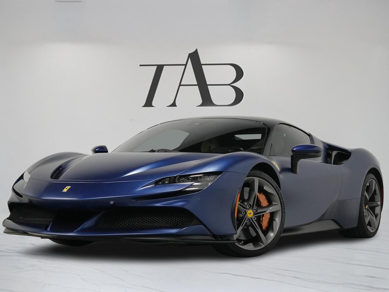 2022 Ferrari SF90 Stradale MATTE BLUE | CARBON FIBER | 20 IN Photo2