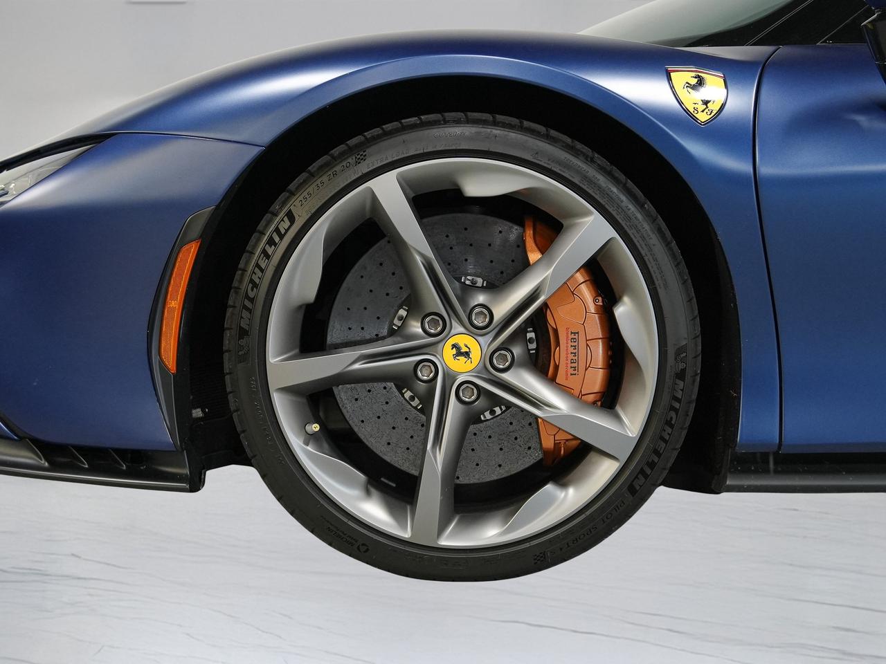 2022 Ferrari SF90 Stradale MATTE BLUE | CARBON FIBER | 20 IN Photo