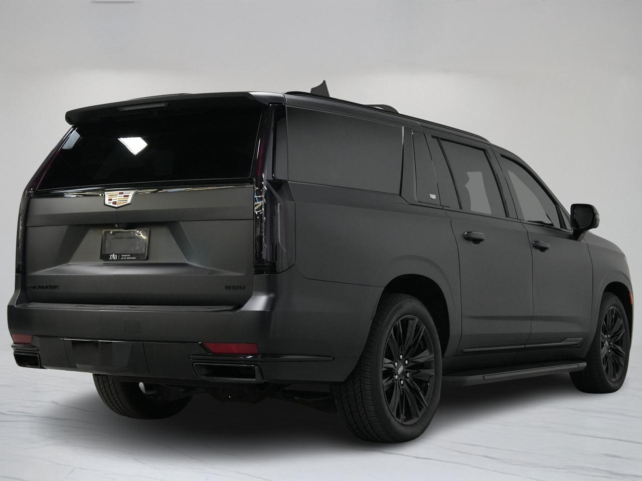 2021 Cadillac Escalade ESV | SPORT | MATTE BLACK | DVD | 7 PASS | 22 IN Photo3