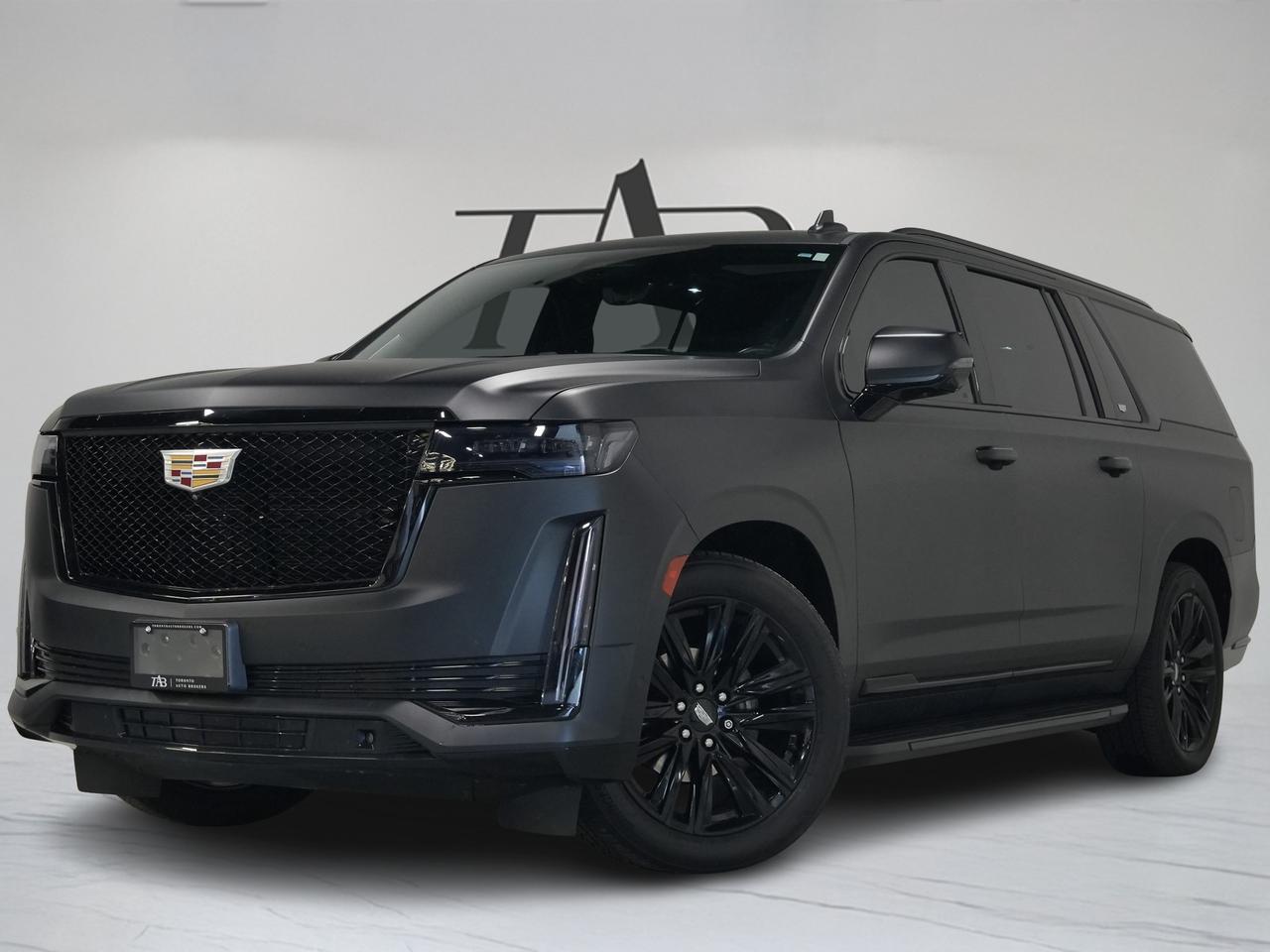 2021 Cadillac Escalade ESV | SPORT | MATTE BLACK | DVD | 7 PASS | 22 IN Photo