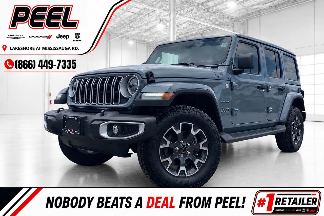 2024 Jeep Wrangler Sahara V6 |Skytop |McKinley Leather |Alpine | 4X4 Photo0