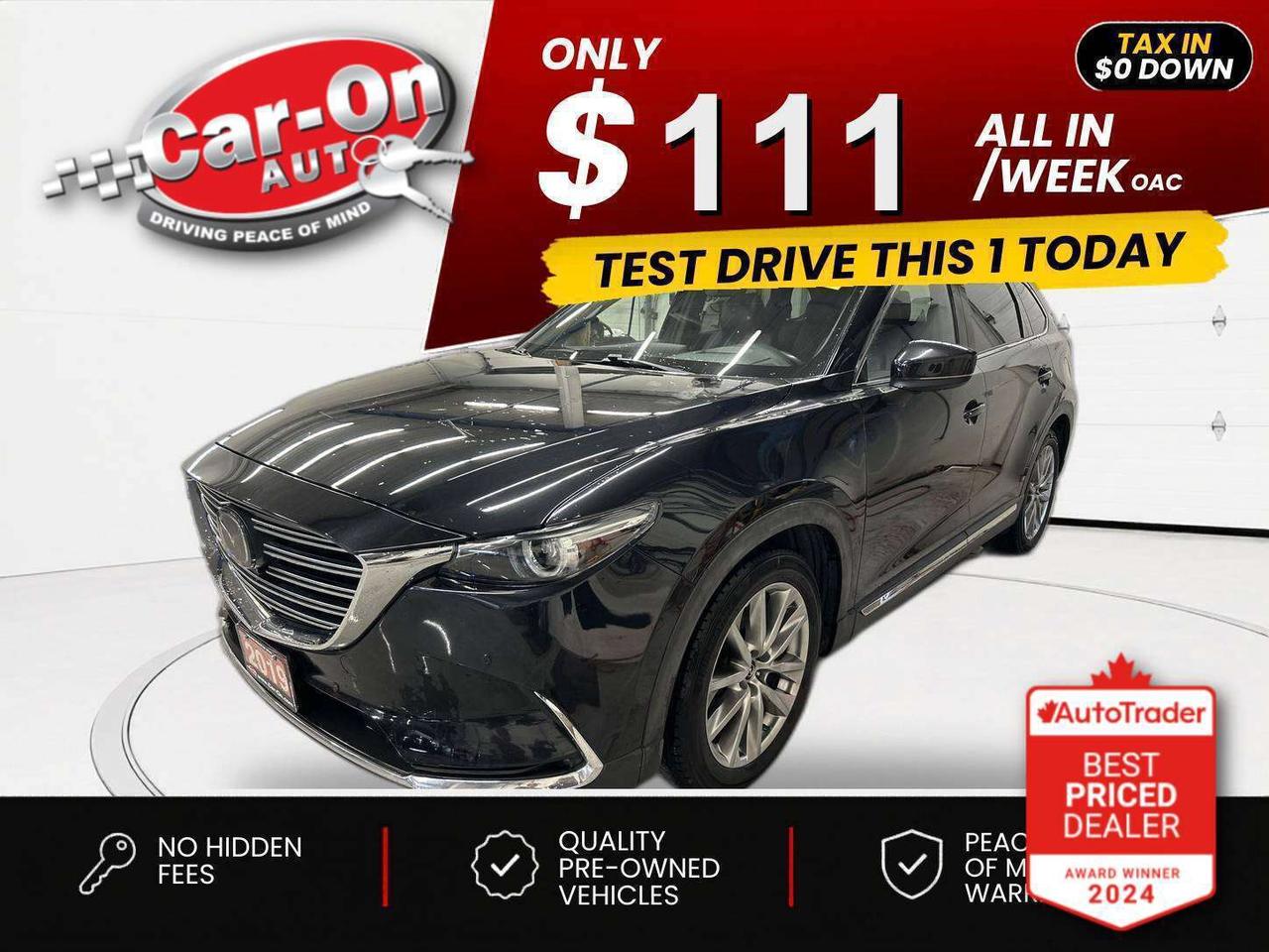 $0 DOWN $111/WEEK ALL IN INCLUDING ONTARIO TAXES O.A.C* GT ALL-WHEEL DRIVE 7-PASSENGER W/ 250HP W/ 2.5L TURBO ENGINE!! Leather, sunroof, heated/cooled front & heated second row seats, 360 camera w/ front & rear park sensors, Android Auto/ Apple CarPlay, navigation, 20-inch alloys, adaptive cruise control, blind spot monitor, rear cross-traffic alert, pre-collision system, lane departure warning, backup camera, premium Bose audio system, three-zone climate control, keyless entry w/ push start, power liftgate, full power group incl. power driver & passenger seats w/ driver memory, automatic headlights, Bluetooth and more!!This vehicle just landed and is awaiting a full detail and photo shoot. Contact us and book your viewing today!
