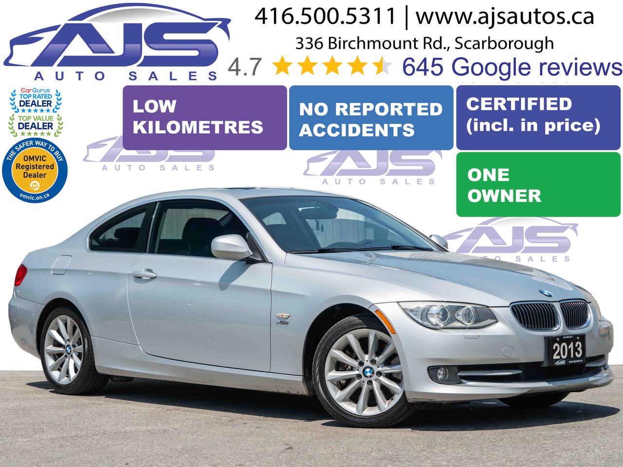 2013 BMW 3 Series 335i xDrive Coupe - Photo #1