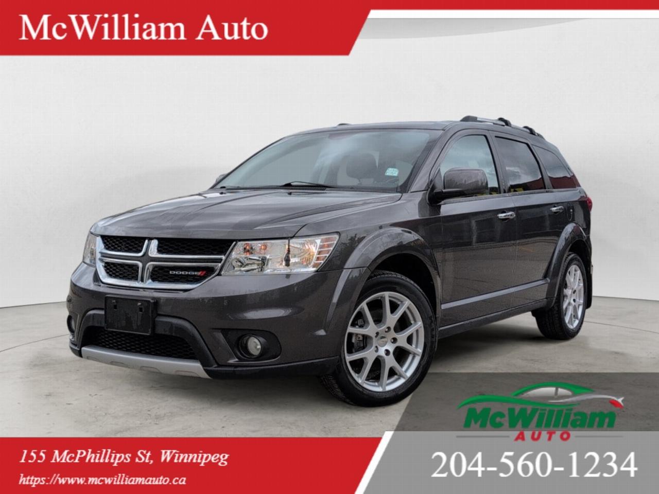 Used 2016 Dodge Journey R/T AWD l DVD l 7 Seats l HTD Seats & Steering l Remote Start for sale in Winnipeg, MB
