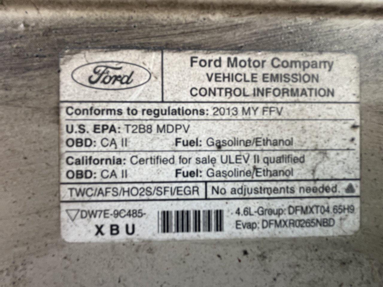 2013 Ford Econoline Cargo Van E250 Photo