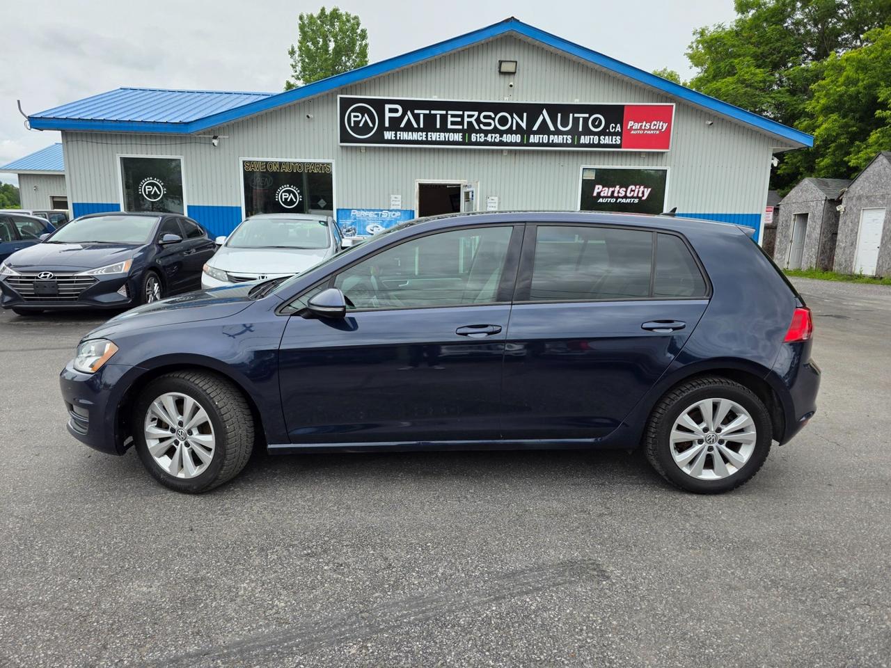 1.8L FWD - STICK SHIFT - BACK UP CAM Discover the perfect blend of style, efficiency, and performance with this pre-owned 2015 Volkswagen Golf. Powered by a responsive 1.8L L4 DOHC 16V engine, this hatchback delivers a smooth and spirited drive every time you hit the road. Enjoy the renowned German engineering, versatile cargo space, and impressive fuel economy that make the Golf a standout in its class. Visit Patterson Auto Sales today and experience why the Volkswagen Golf remains a favorite for drivers who demand more from their daily drive.