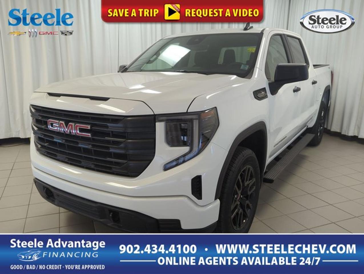 Built for hard work and everyday confidence, the 2026 GMC Sierra 1500 PRO is ready for life in Dartmouth with full-size truck strength and practical equipment. Finished in White with a Black interior, this four-door pickup pairs a 5.3L gas V8 engine with automatic transmission and four-wheel drive for dependable performance in changing Canadian conditions.At Steele Chevrolet Buick GMC, this 2026 GMC Sierra 1500 PRO stands out for buyers who want honest capability without unnecessary extras. The combination of aluminum wheels, Tow/Haul Mode, a Trailer Brake Controller, and a Power Outlet adds useful function where it matters most. It is a truck designed to get the job done.FEATURES OF THE Sierra 1500 PROWhite exterior with Black interiorAutomatic transmission for easy daily drivingFour-wheel drive for added traction5.3L gas V8 power onboardTRUCK FEATURESTrailer Brake Controller supports confident towingTow/Haul Mode helps with heavy loadsFour-door cab adds everyday truck versatilityPickup design suits work and weekendADVANCED SAFETY FEATURESFour-wheel drive aids slippery road controlStrong truck stance supports stable travelAutomatic transmission helps smooth power deliveryFour-door layout improves passenger accessPERFORMANCE AND EFFICIENCY5.3L gas V8 delivers strong outputAutomatic transmission supports smooth shiftingTow/Haul Mode assists loaded drivingFour-wheel drive boosts all-season capabilityCOMFORT AND CONVENIENCEPower Outlet adds useful cabin functionFour full doors ease entryPractical cabin layout supports daily useBlack interior offers clean appearanceTECHNOLOGY AND CONNECTIVITYPower Outlet keeps devices conveniently poweredTrailer Brake Controller adds towing controlAutomatic transmission simplifies everyday operationClear truck-focused design keeps functions accessibleCARGO SPACEPickup bed supports gear and suppliesFull-size truck layout handles larger loadsCabin and bed balance work needsUseful space for jobsite essentialsWHAT OTHER OWNERS LIKEV8 power for confident accelerationFour-wheel drive for winter confidenceTow-focused equipment for useful capabilitySimple, practical setup for daily workThe 2026 GMC Sierra 1500 PRO is a smart choice for drivers who need real truck ability backed by a proven full-size design. The 5.3L V8 brings the kind of strength many truck shoppers still want, especially for hauling equipment, moving materials, or handling weekend towing duties with confidence and control.Its automatic transmission helps make daily driving easy, whether you are commuting through Dartmouth, heading onto the highway, or navigating rougher seasonal roads. Four-wheel drive adds another layer of confidence, giving this truck the traction needed for rain, slush, snow, and unpaved surfaces often found across Atlantic Canada.This truck also focuses on practical value. Aluminum wheels add a durable and refined touch to the exterior, while the Power Outlet brings everyday usefulness for charging small devices or supporting life on the move. Inside, the Black interior gives the cabin a clean, straightforward look that suits both work and personal use.For truck buyers who want capability first, the included Trailer Brake Controller and Tow/Haul Mode are major highlights. These features support better control when pulling heavier loads and help the truck respond more smoothly under added strain. That means better confidence when towing a trailer, utility equipment, or recreational gear.With four doors, this pickup also offers convenient access for passengers and extra flexibility for daily routines. It is easy to picture this Sierra handling weekday tasks, weekend projects, and outdoor plans without missing a beat. Strong engine performance, useful towing tools, and practical design all come together in one capable package.If you are shopping for a full-size pickup with V8 strength, four-wheel drive traction, and the right work-ready features, this truck deserves a close look at Steele Chevrolet Buick GMC in Dartmouth.This 2026 GMC Sierra 1500 PROs VIN is: 1GTUUAED5TZ394554 .