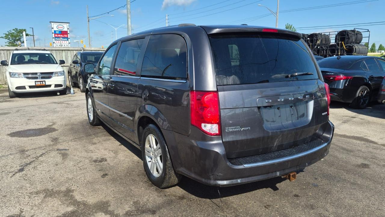 2016 Dodge Grand Caravan CREW PLUS, LEATHER, CAM, STOWNGO, AS IS SPECIAL Photo