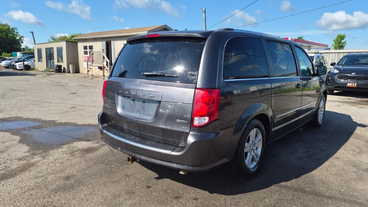 2016 Dodge Grand Caravan CREW PLUS, LEATHER, CAM, STOWNGO, AS IS SPECIAL Photo4