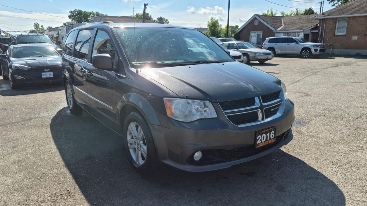 2016 Dodge Grand Caravan CREW PLUS, LEATHER, CAM, STOWNGO, AS IS SPECIAL Photo