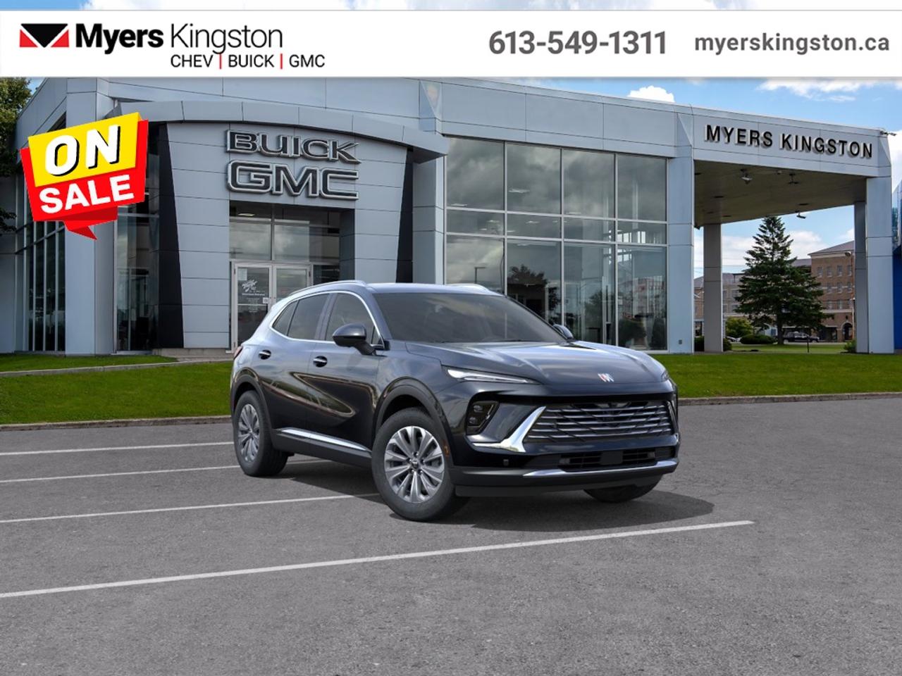<b>360 Camera,  Wireless Charging,  Power Liftgate,  Remote Start,  Heated Steering Wheel!</b><br> <br>  SPECIAL! GM EMPLOYEE PRICING ON NOW! Was $50345. Now $47349! $2996 discount until Jul 31!  <br> <br/>The 2026 Buick Envision blends refined luxury, modern technology and compact-SUV versatility in a style-forward package.<br> <br>The 2026 Buick Envision offers drivers a sophisticated crossover experience that pairs elegant design with modern technology and capable handling. Inside, youll enjoy a cabin filled with refined touches, intuitive controls and the kind of comfort suited for daily needs or longer drives. With all-wheel drive as standard, thoughtful amenities, and Buicks commitment to safety, the Envision presents a compelling option for those seeking upscale performance in a compact SUV.<br> <br>This Ebony Twilight Metallic SUV has an Automatic transmission and is powered by a 228HP 2.0L 4 Cylinder Engine. <br> <br> Our Envisions trim level is Preferred. This great-looking SUV is decked with great standard features such as power liftgate for rear cargo access, an HD surround vision system, a wireless charging pad for mobile devices, and an ultra-wide infotainment screen with wireless Apple CarPlay and Android Auto. Safety features include adaptive cruise control, blind zone steering assist, lane keep assist with lane departure warning, rear park assist, and rear cross traffic braking. Additional features also include remote engine start, keyless open, a heated steering wheel, heated front seats, and even more. This vehicle has been upgraded with the following features: 360 Camera, Wireless Charging, Power Liftgate, Remote Start, Heated Steering Wheel, Adaptive Cruise Control, Blind Spot Detection.<br><br> <br>To apply right now for financing use this link: <a href=https://www.taylorautomall.com/finance/apply-for-financing/ target=_blank>https://www.taylorautomall.com/finance/apply-for-financing/</a><br> <br/>Weve discounted this vehicle $2996. 2.79% financing for 84 months. Incentives expire 2026-07-31. See dealer for details. <br><br>HST, licensing, and Federal luxury tax (if applicable) are extra. <br><br> Come by and check out our fleet of 60+ used cars and trucks and 170+ new cars and trucks for sale in Kingston.  o~o