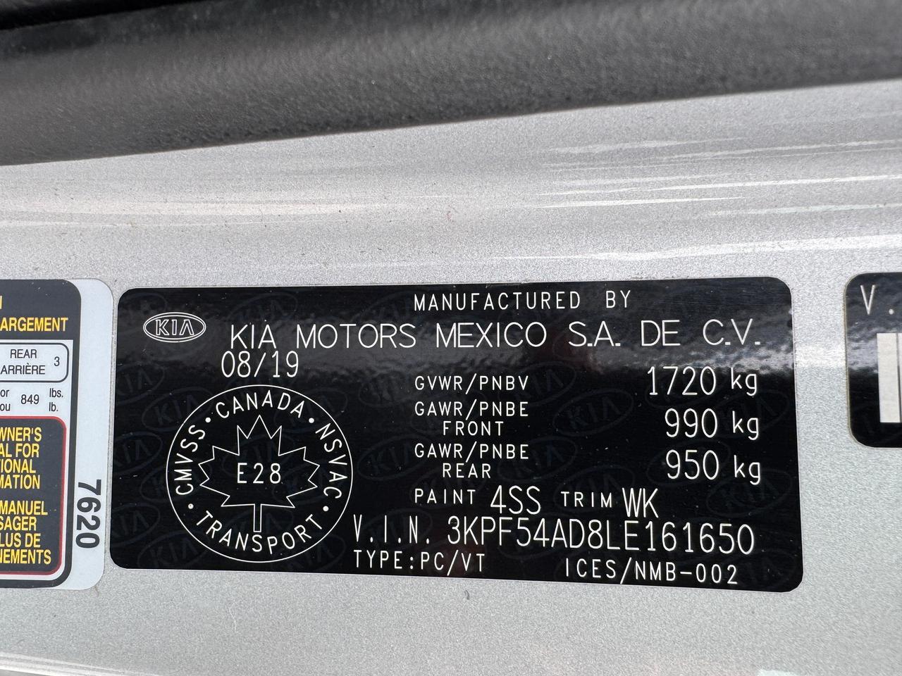 2020 Kia Forte EX Limited+Cooled Leather+Harman Kardon Sound+Roof Photo
