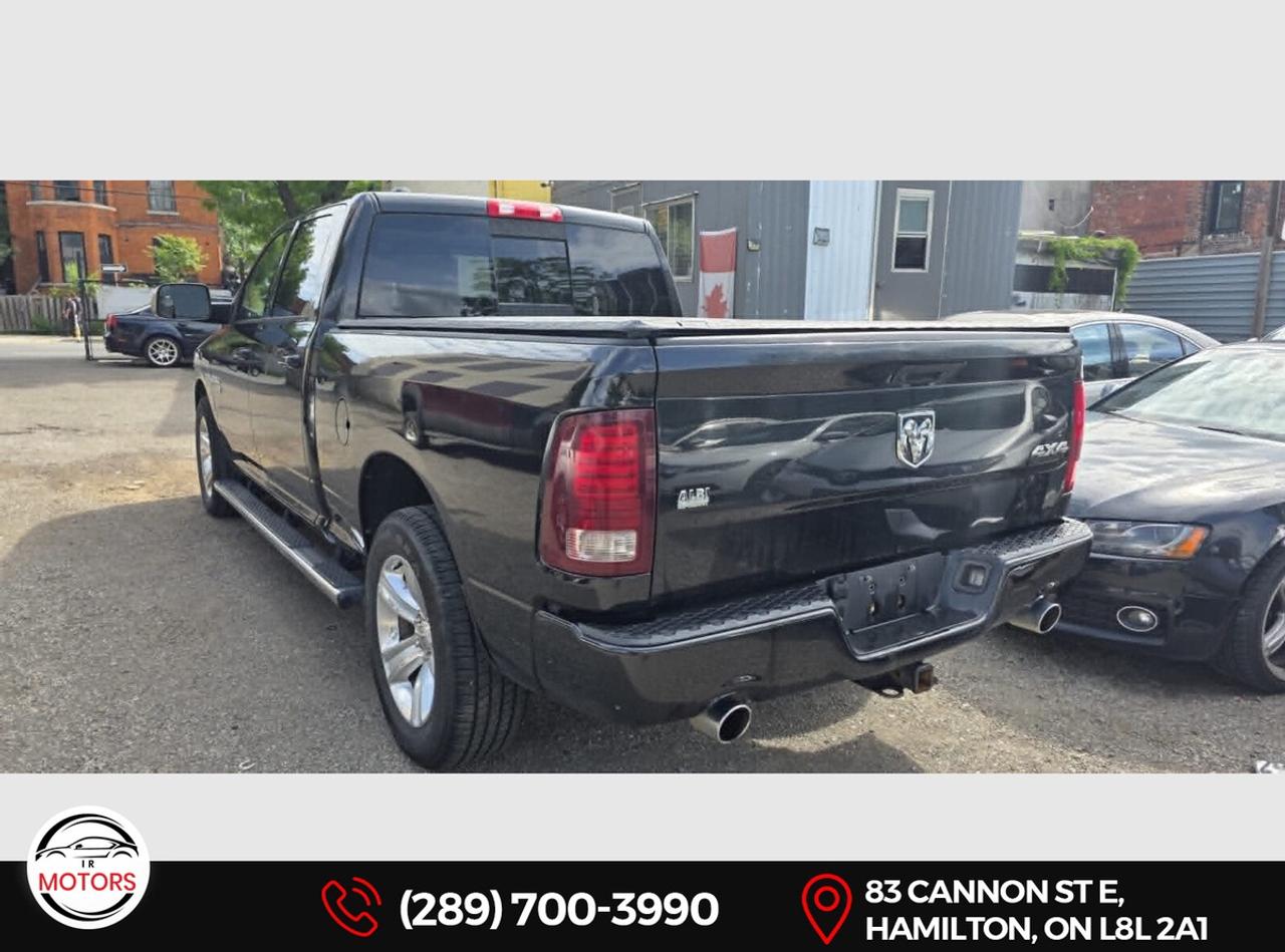 2015 RAM 1500 Sport 4x4 Crew Cab – Certified – 3Y Warranty Sport Photo