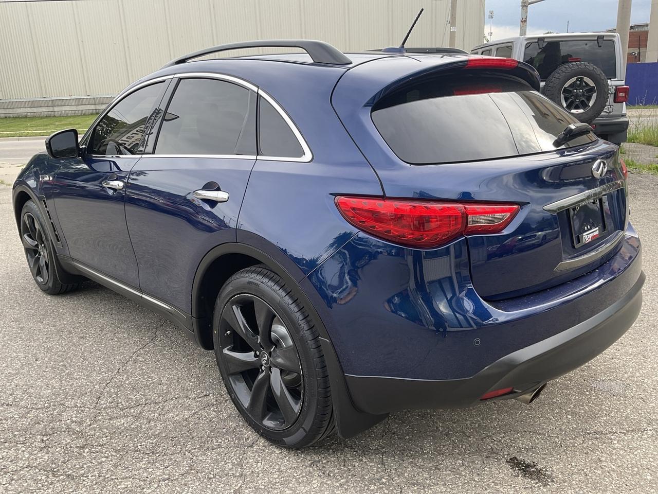 2016 Infiniti QX70 S AWD - LEATHER! NAV! 360 CAM! COOLED SEATS! SUNRO Photo