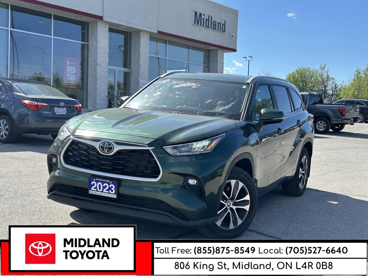 2023 Toyota Highlander XLE   Power Moonroof   Heated Front Seats Photo0