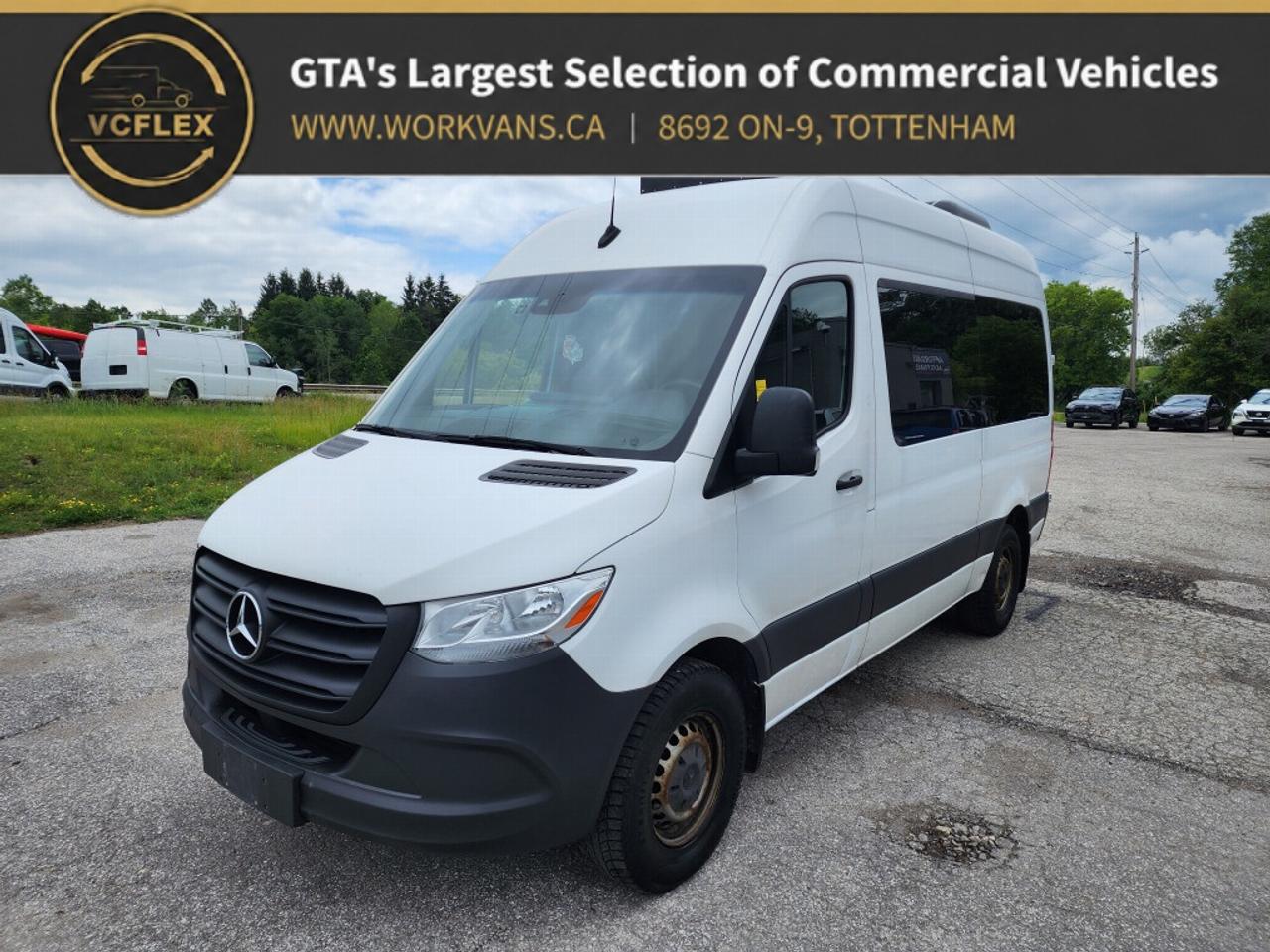 2021 Mercedes-Benz Sprinter Passenger Van 12 Passenger -  Diesel - Roof AC Unit Photo0
