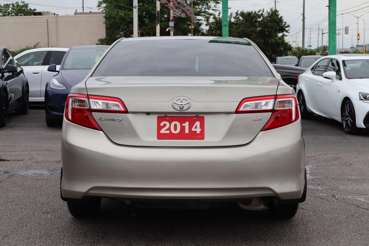 2014 Toyota Camry LE   Accident Free   Safety Certified   Backup Cam Photo