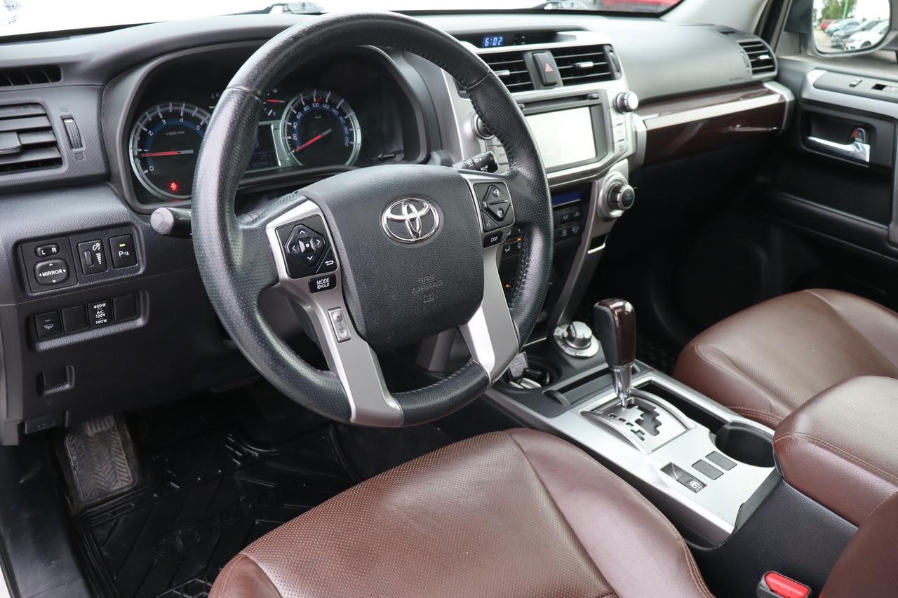 2019 Toyota 4Runner Limited 4WD 7 Passenger Brown Interior Photo