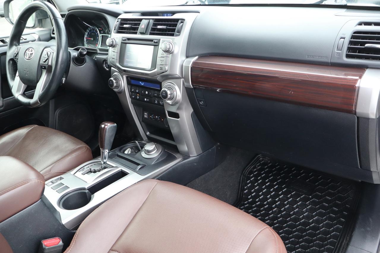 2019 Toyota 4Runner Limited 4WD 7 Passenger Brown Interior Photo