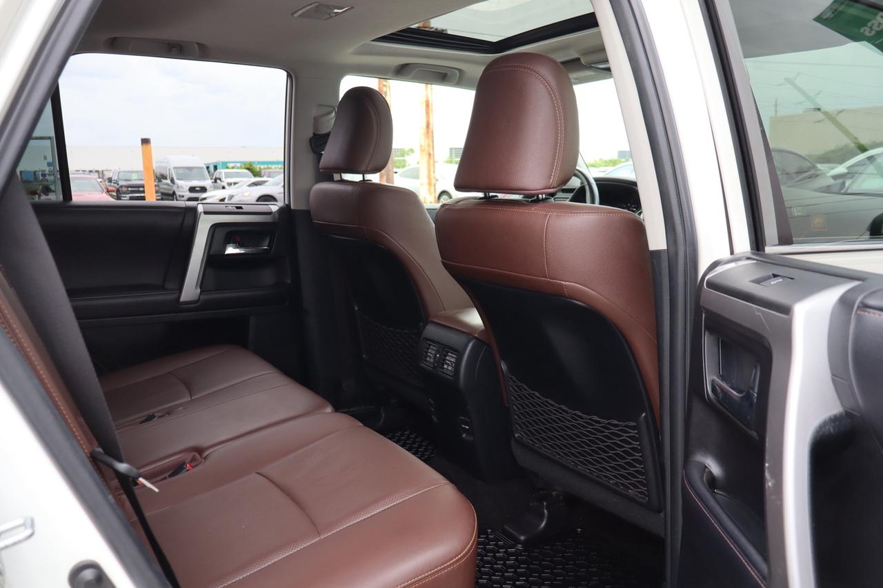 2019 Toyota 4Runner Limited 4WD 7 Passenger Brown Interior Photo