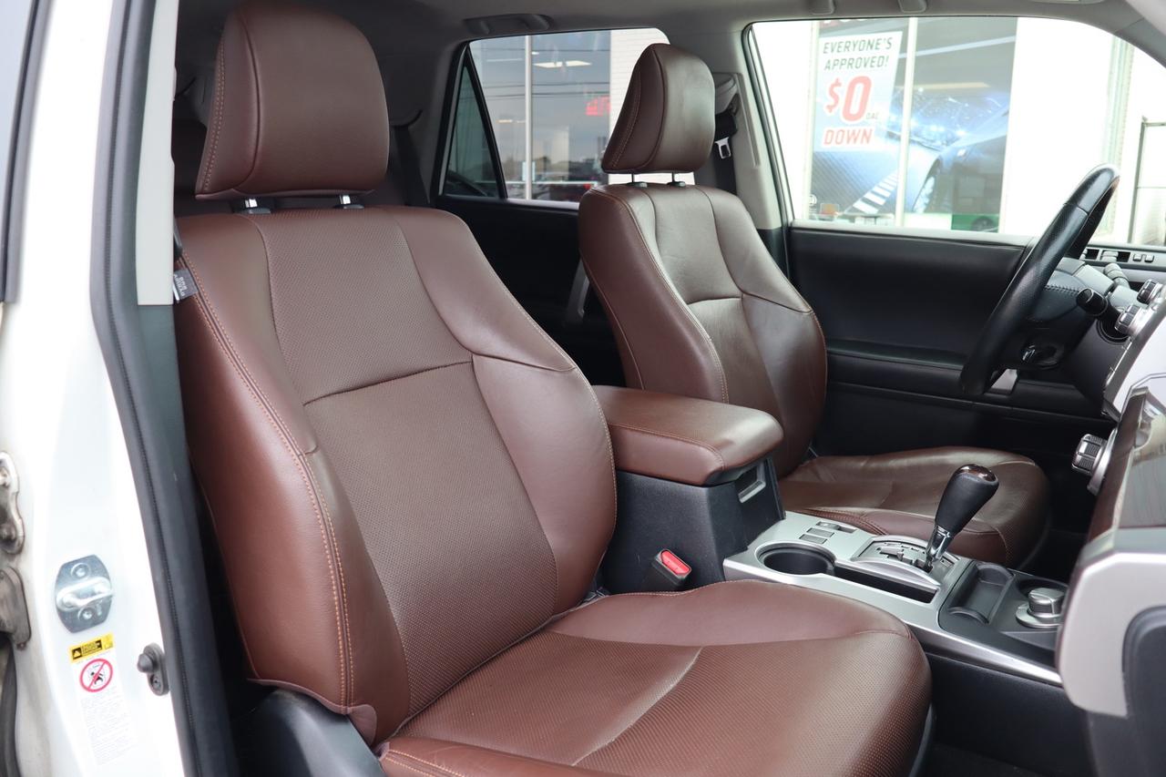2019 Toyota 4Runner Limited 4WD 7 Passenger Brown Interior Photo