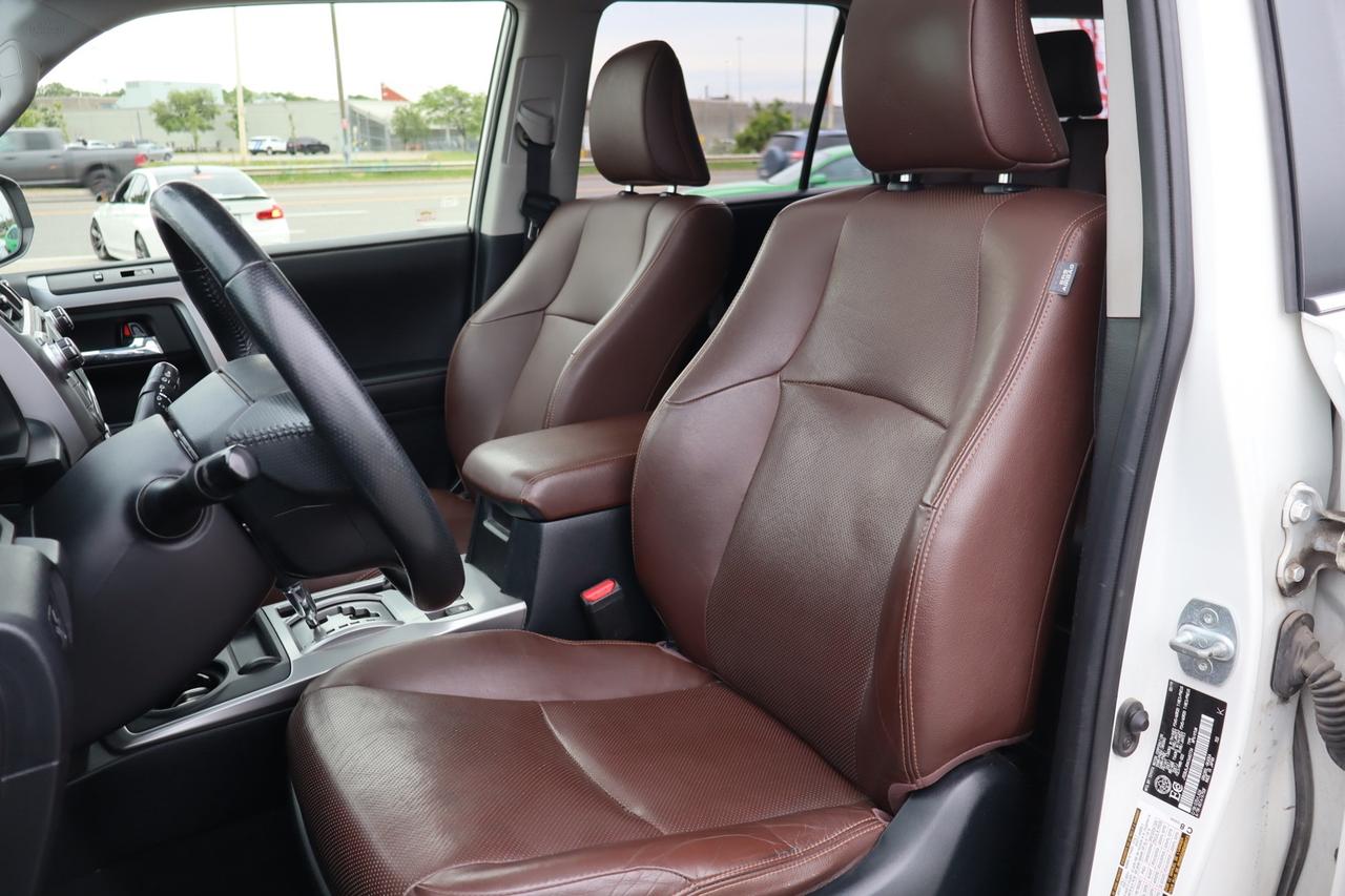 2019 Toyota 4Runner Limited 4WD 7 Passenger Brown Interior Photo
