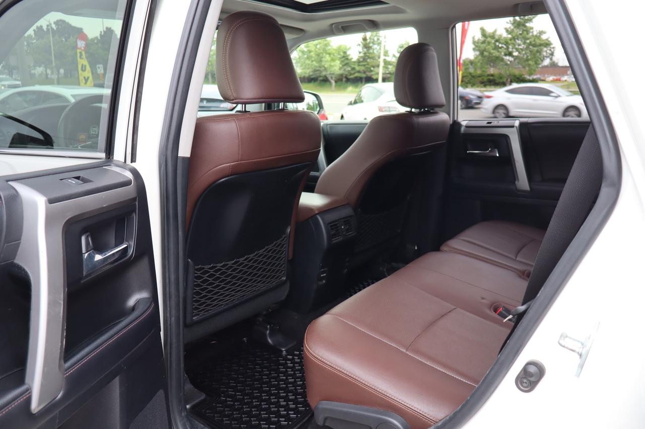2019 Toyota 4Runner Limited 4WD 7 Passenger Brown Interior Photo