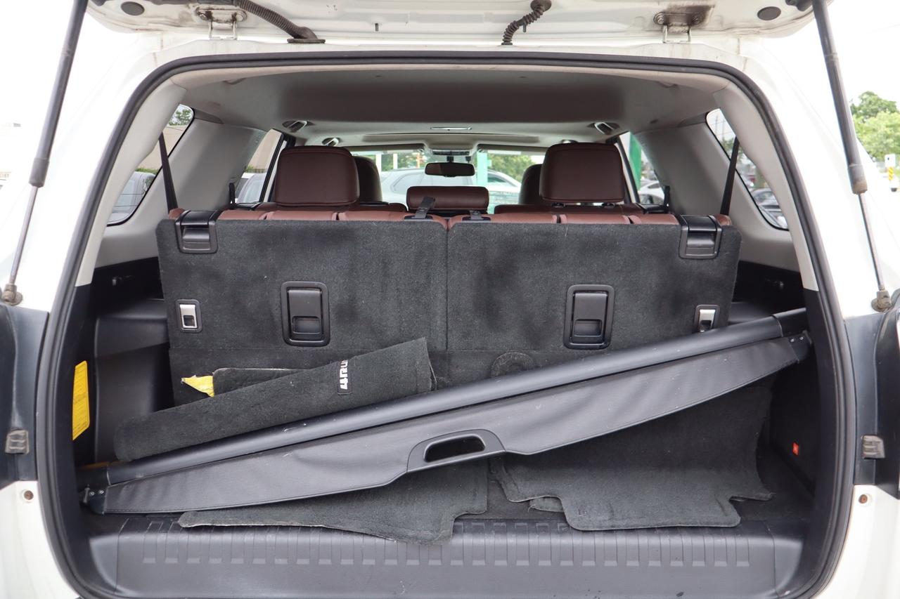 2019 Toyota 4Runner Limited 4WD 7 Passenger Brown Interior Photo