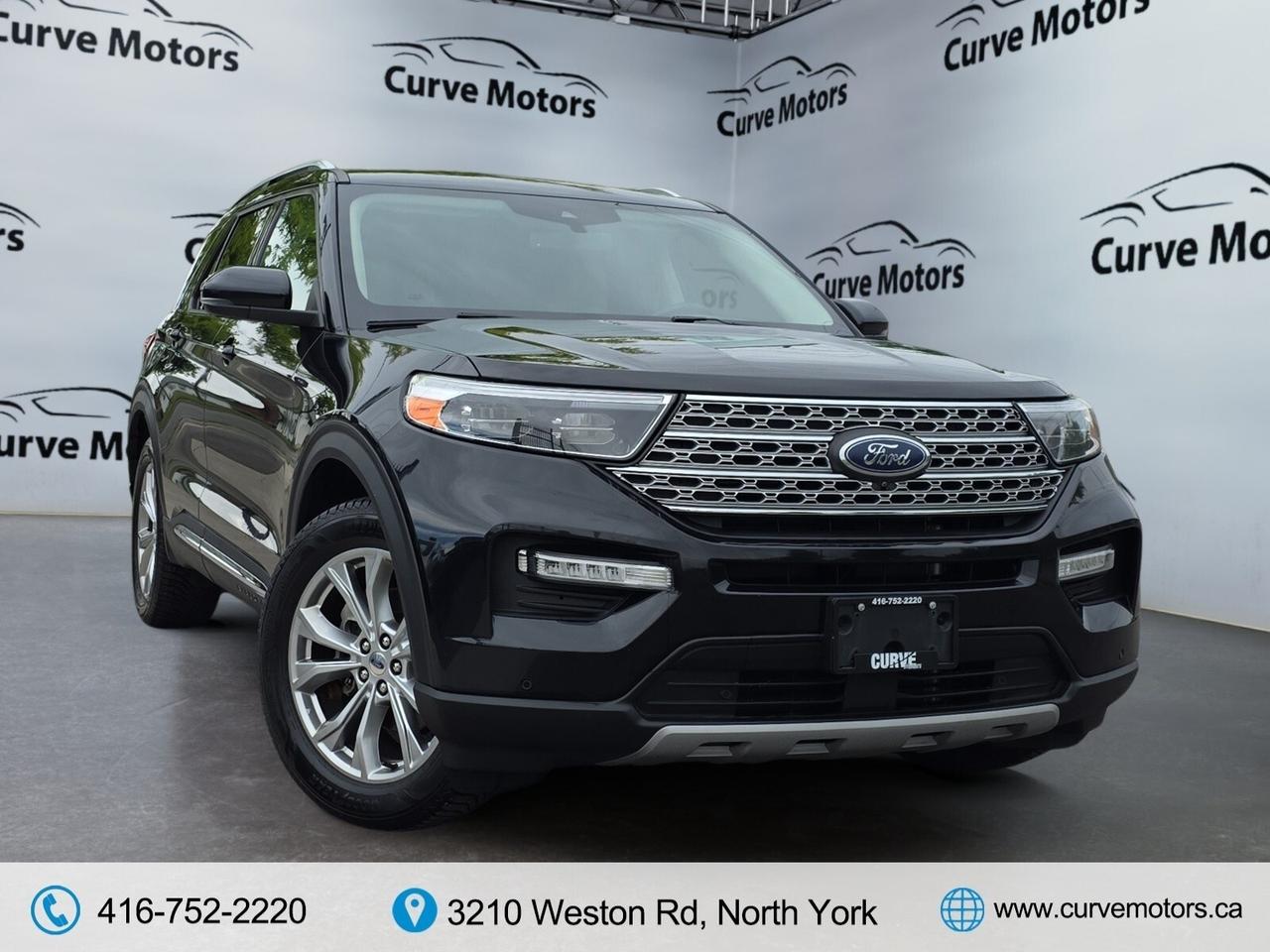 2021 Ford Explorer Limited 4WD * NO ACCIDENTS / 6 PASS / CARPLAY / CO Photo