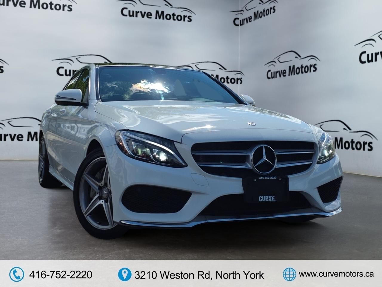 2016 Mercedes-Benz C-Class C300 4MATIC AMG PKG * NO ACCIDENTS / PANO / BLIND Photo