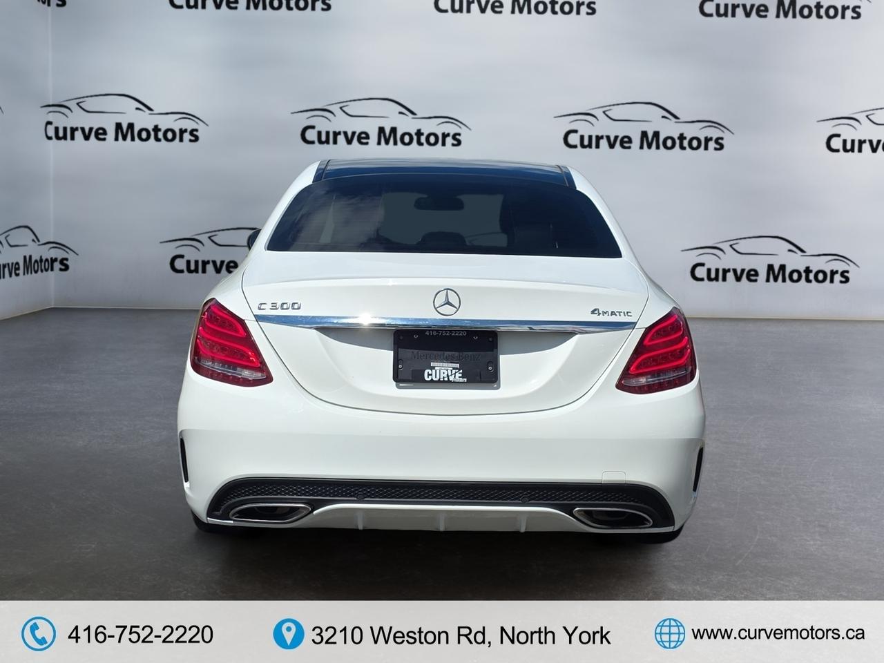 2016 Mercedes-Benz C-Class C300 4MATIC AMG PKG * NO ACCIDENTS / PANO / BLIND Photo