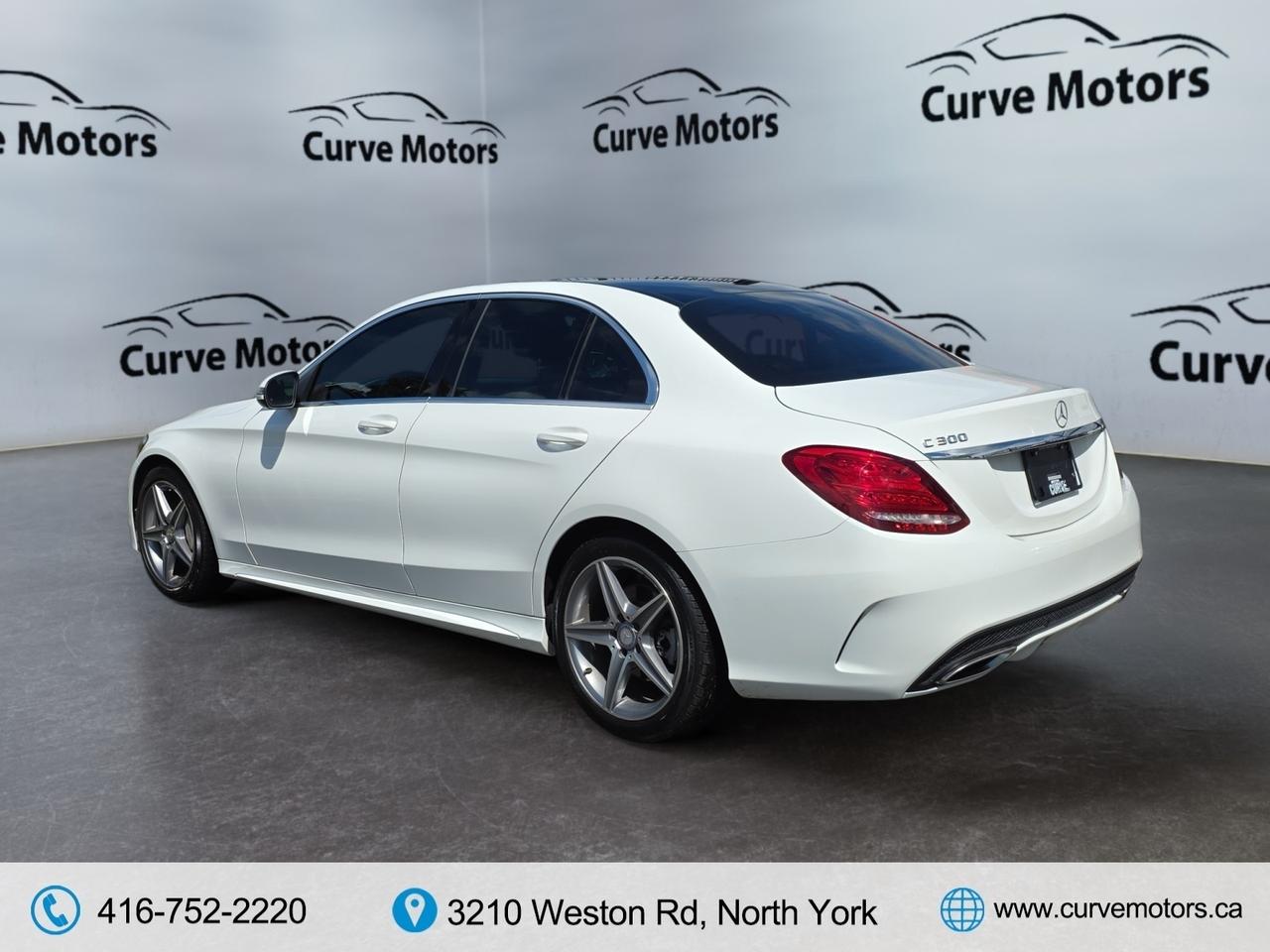 2016 Mercedes-Benz C-Class C300 4MATIC AMG PKG * NO ACCIDENTS / PANO / BLIND Photo