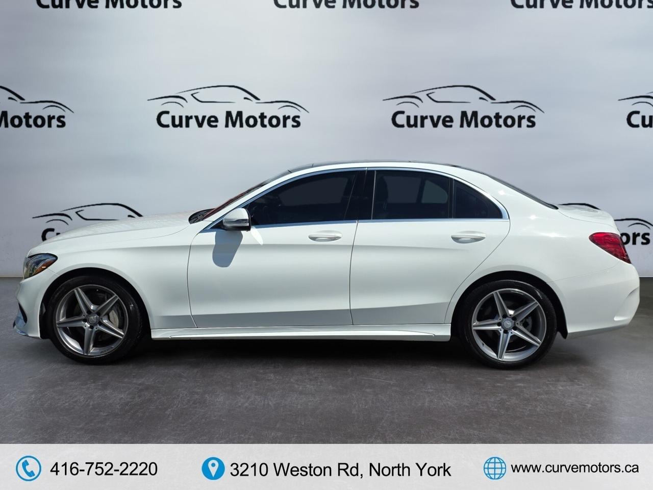 2016 Mercedes-Benz C-Class C300 4MATIC AMG PKG * NO ACCIDENTS / PANO / BLIND Photo