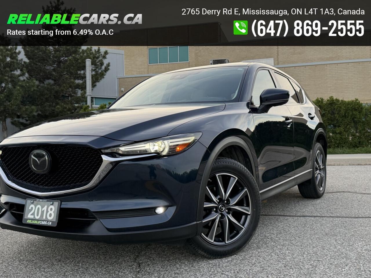 2018 Mazda CX-5 GT | AWD | No-Accident | Heads Up Display Photo