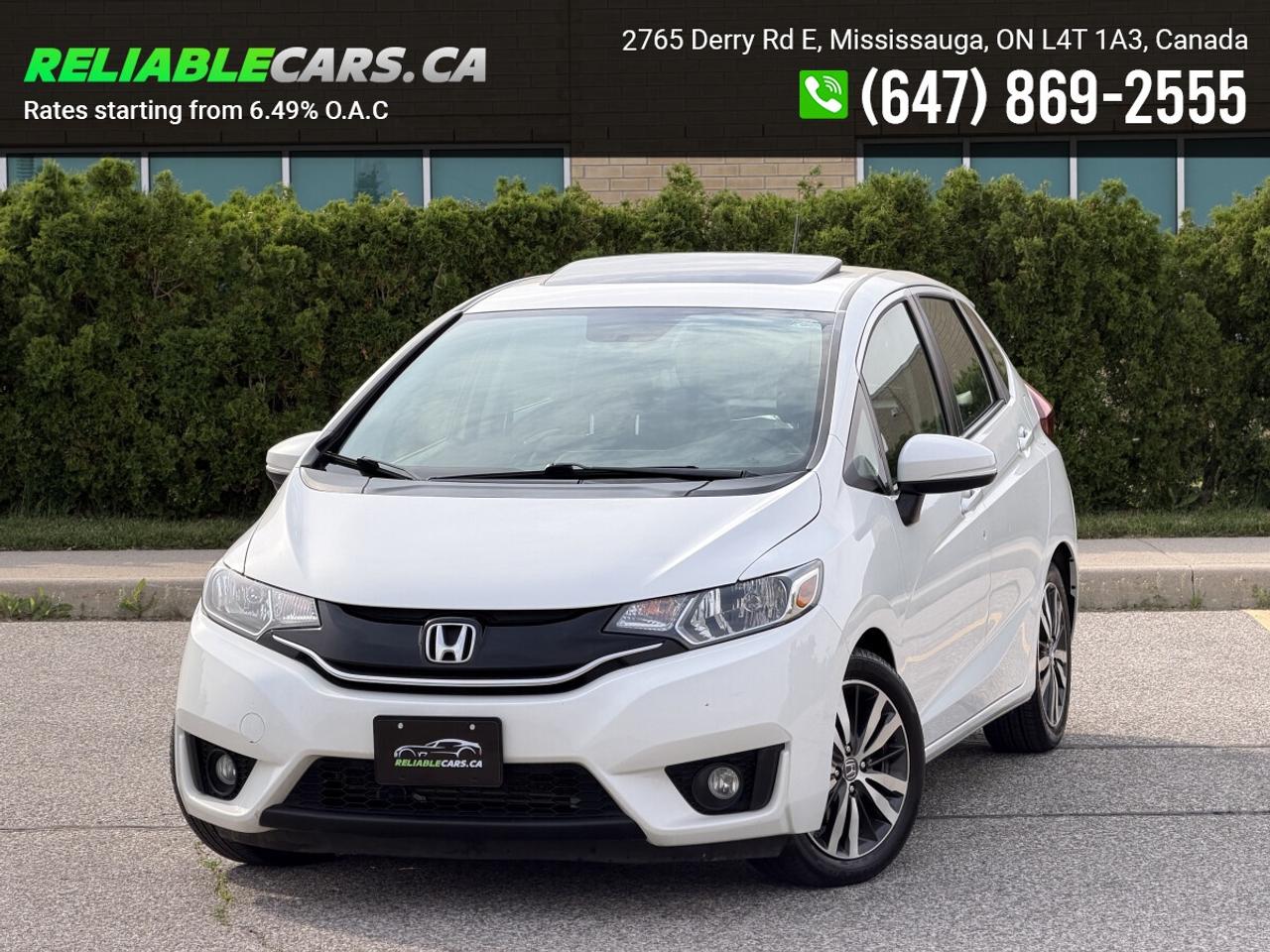 2016 Honda Fit EX | No-Accident | Sunroof | Double Camera | One-O Photo0