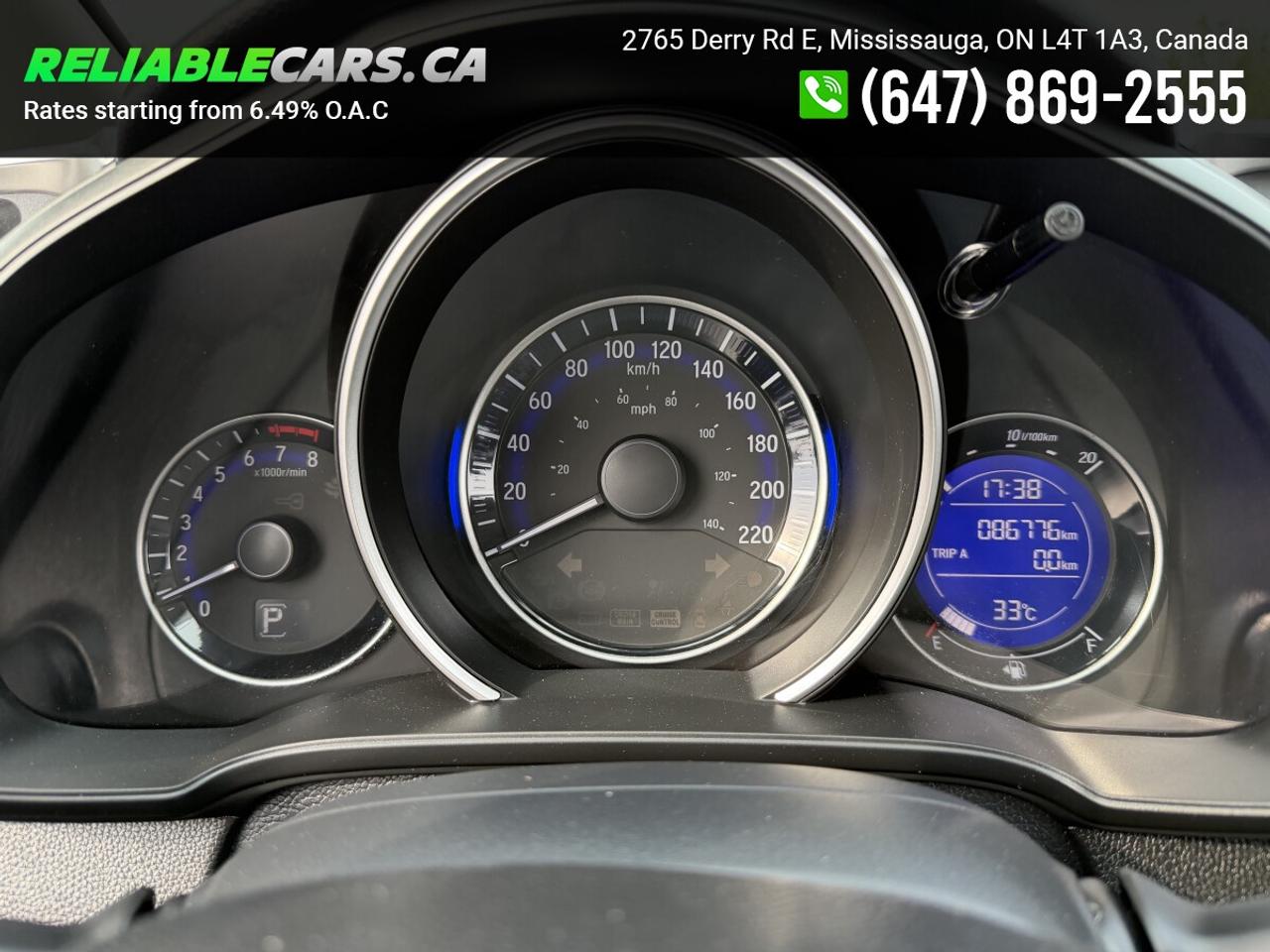 2016 Honda Fit EX | No-Accident | Sunroof | Double Camera | One-O Photo