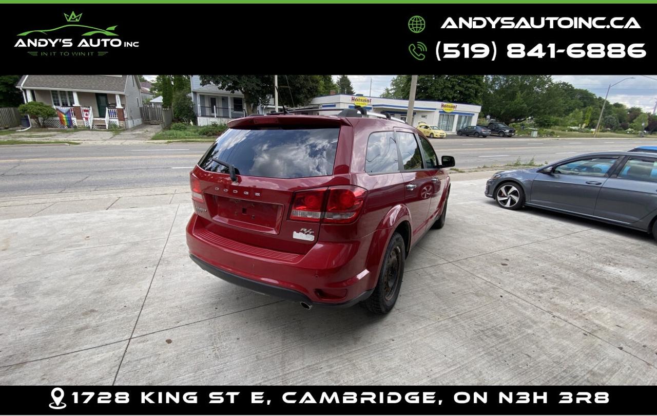 2012 Dodge Journey RT ! AWD ! LEATHER ! SUNROOF ! RT Photo3